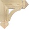 Ekena Millwork Thorton Arts & Crafts Rough Sawn Bracket, Douglas Fir, 4"W x 14"D x 14"H BKT04X14X14THR03RDF - alternate 2